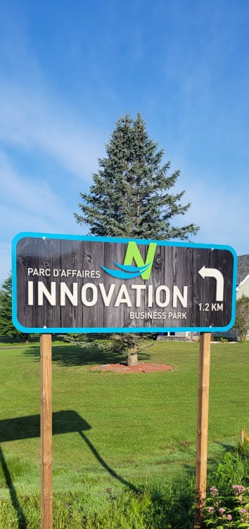 Enseigne chemin Parc Innovation